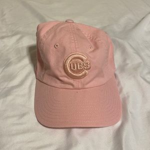 Chicago Cubs Dad hat pink